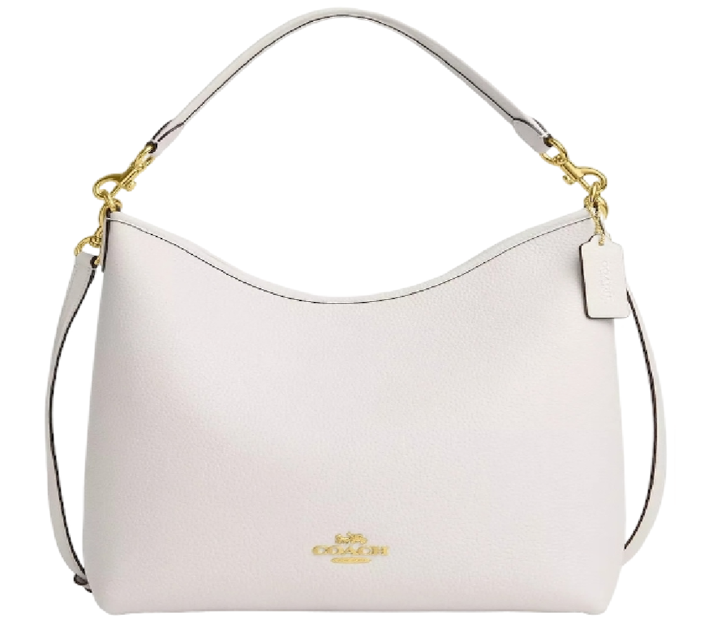 Túi Coach Laurel Large Shoulder Bag 'Chalk' CY684-IMCHK