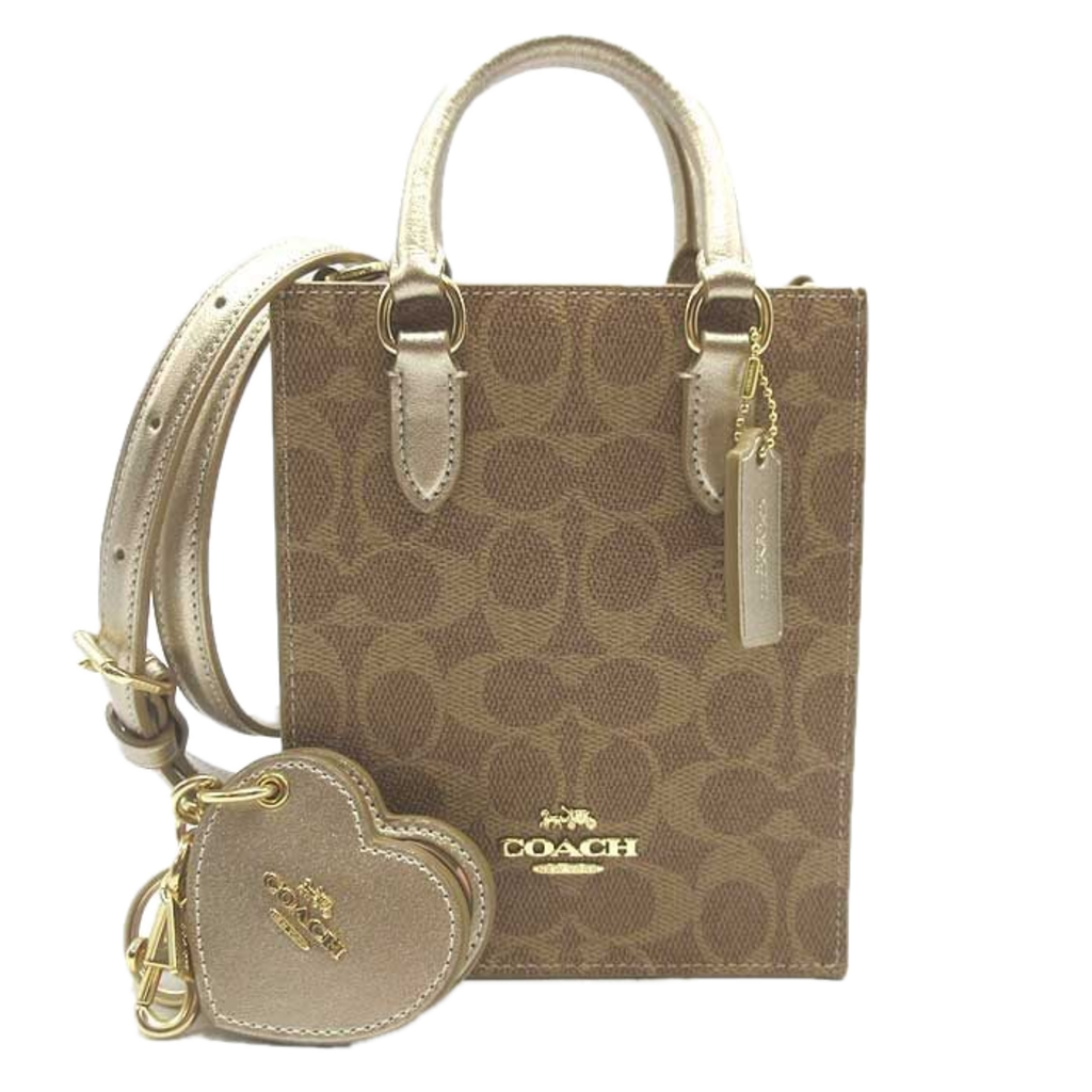 Túi Coach Boxed Mini Tote Bag 'Tan' CX188-IMXD3
