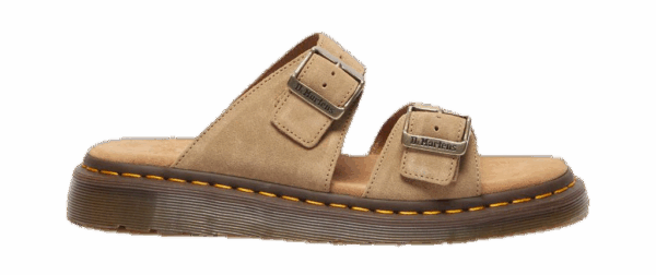 Dép Dr. Martens Josef Suede Slide 'Tan Bronx Suede' 41083200