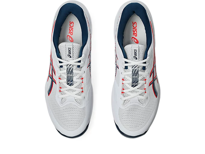 Alternative view of Giày Asics Netburner Ballistic FF 4 'White Mako Blue' 1051A088-101