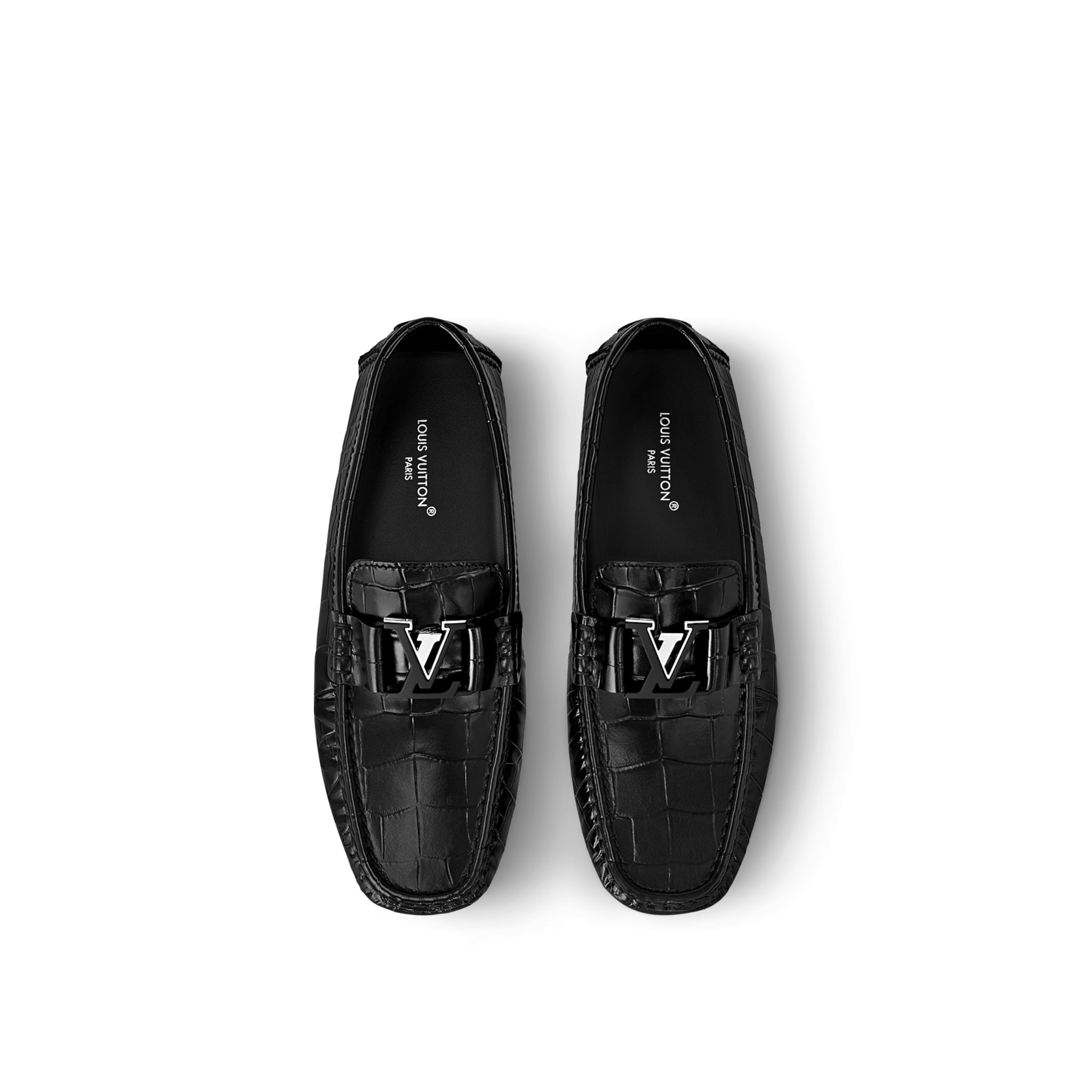 Alternative view of Giày Louis Vuitton Monte Carlo Mocassin 'Black' 1AD5Y5