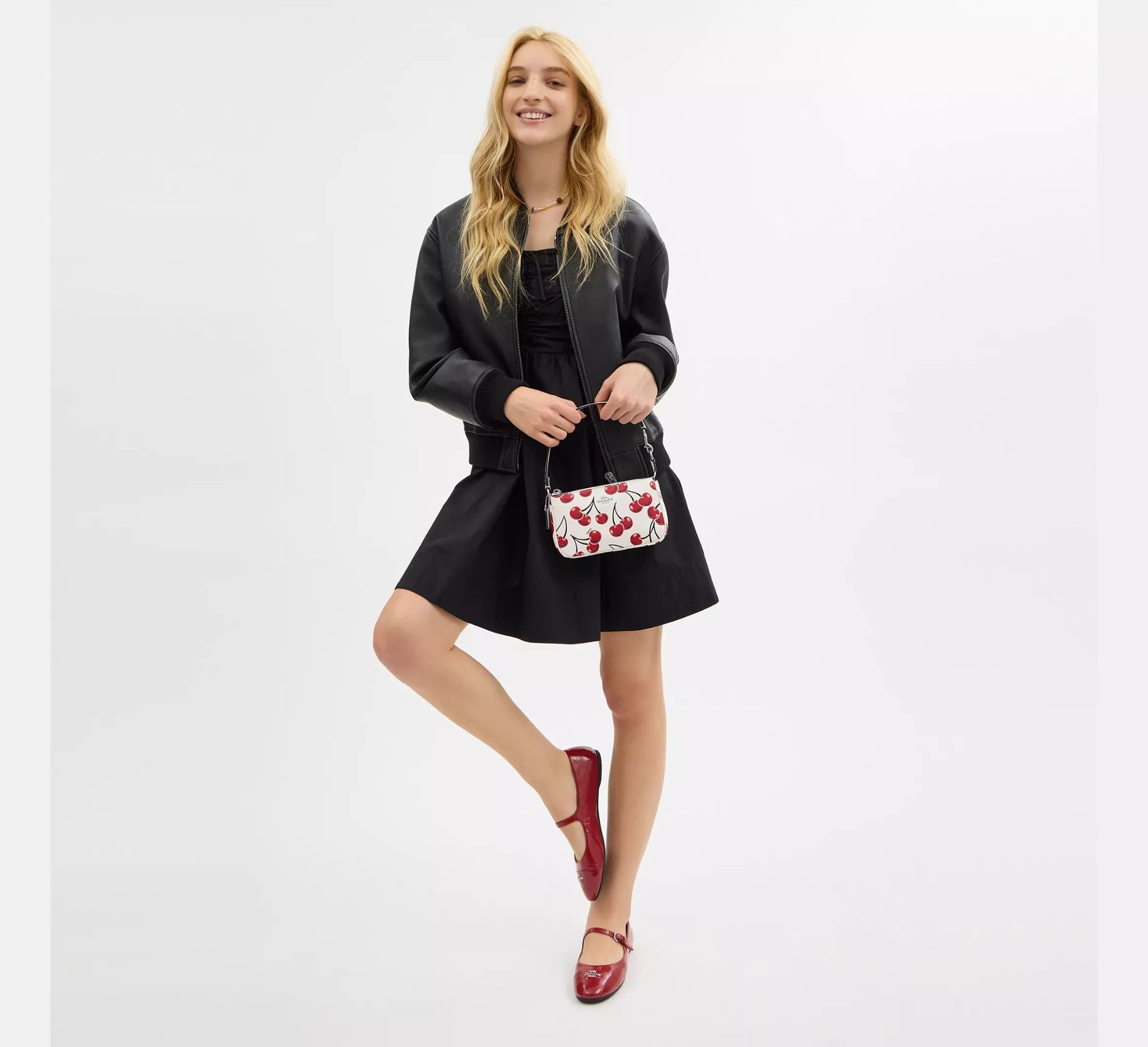 Alternative view of Túi Coach Nolita 19 'Cherry Print' CZ012-SVCAH