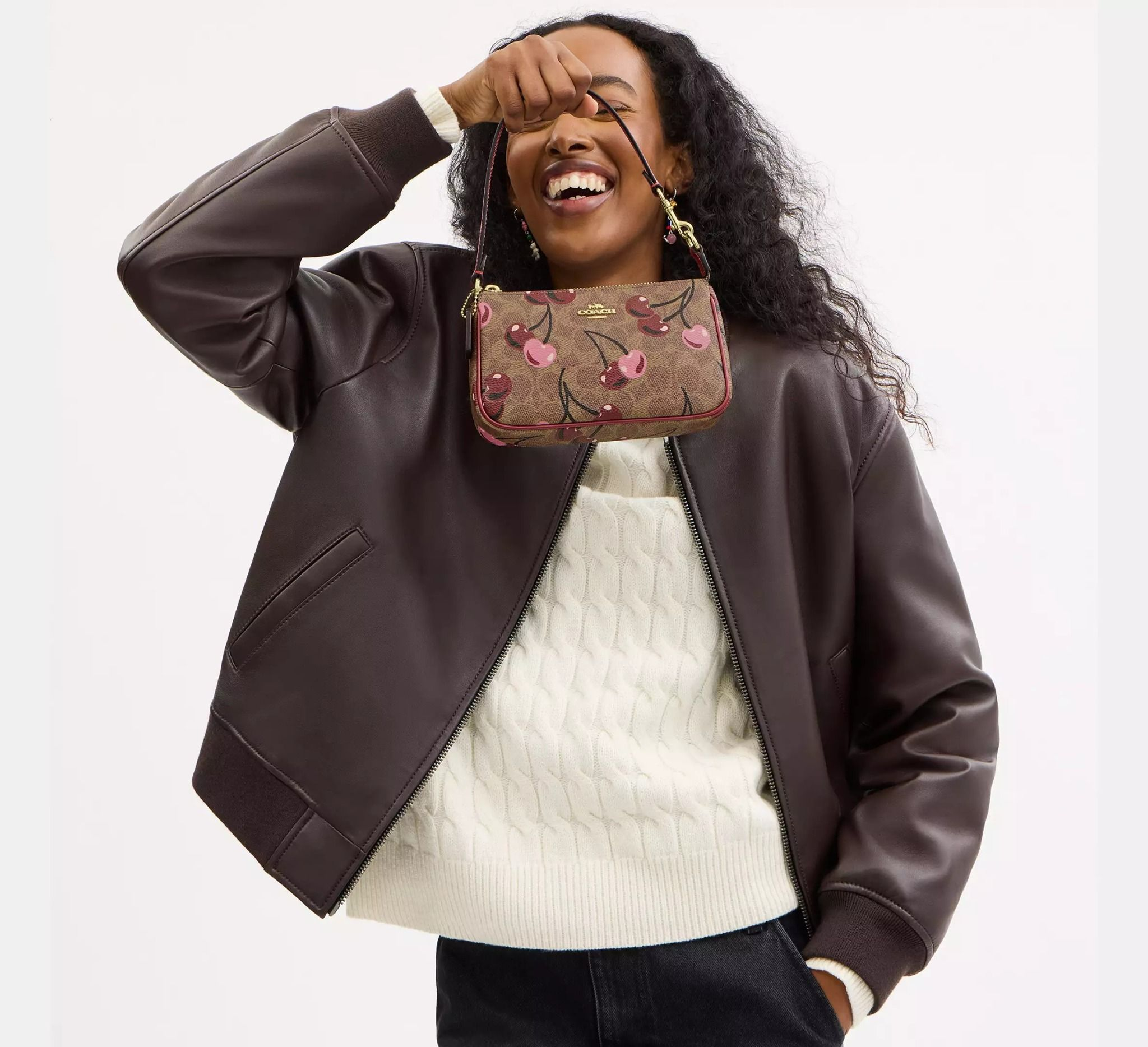 Alternative view of Túi Coach Nolita 19 'Cherry Print' CZ011-IMTAM