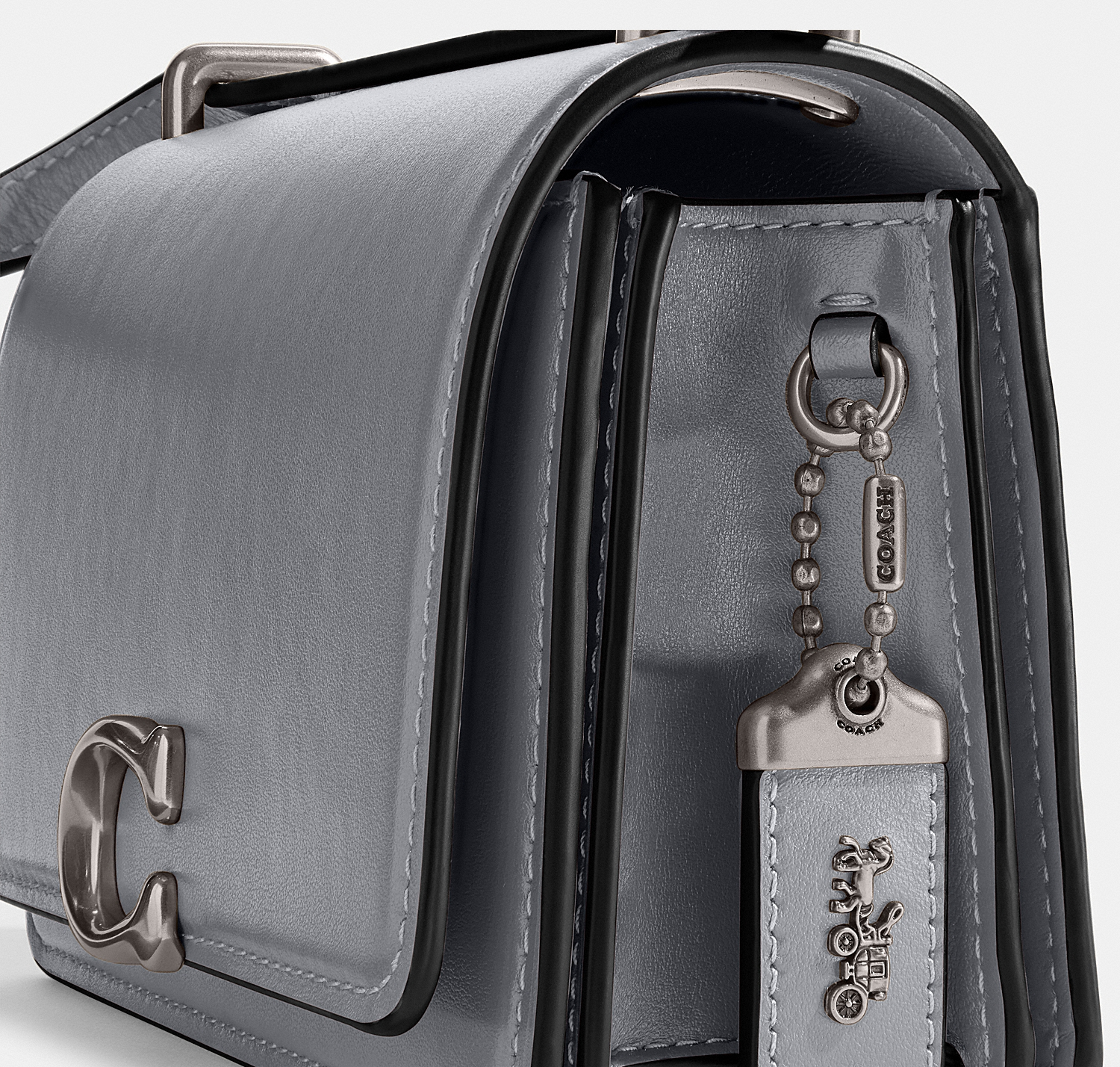 Alternative view of Túi Coach Crossbody 'Grey Blue' CD724-LHN19