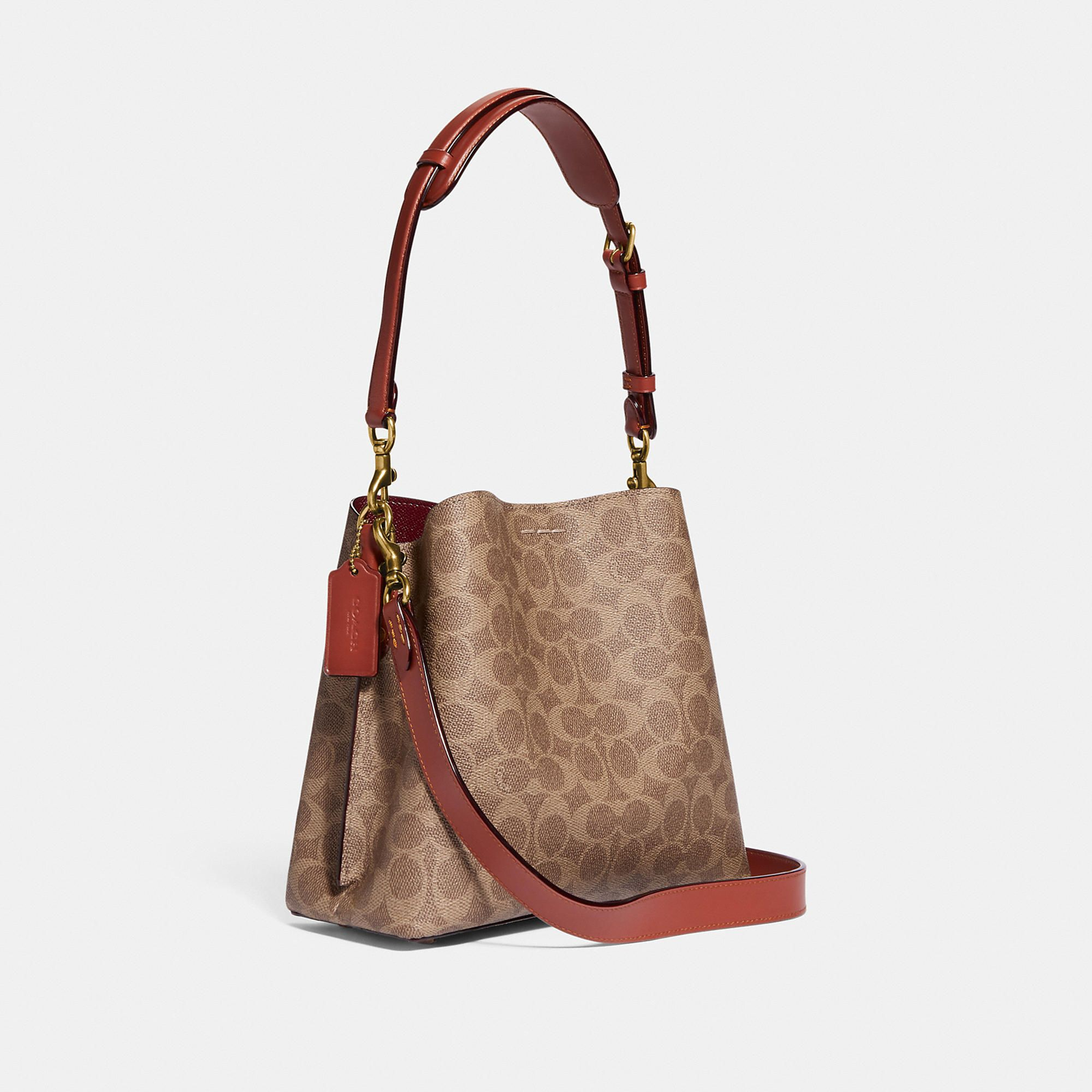 Alternative view of Túi Coach Willow 21 Bucket Bag Canvas 'Beige' C3890-B4NQ4
