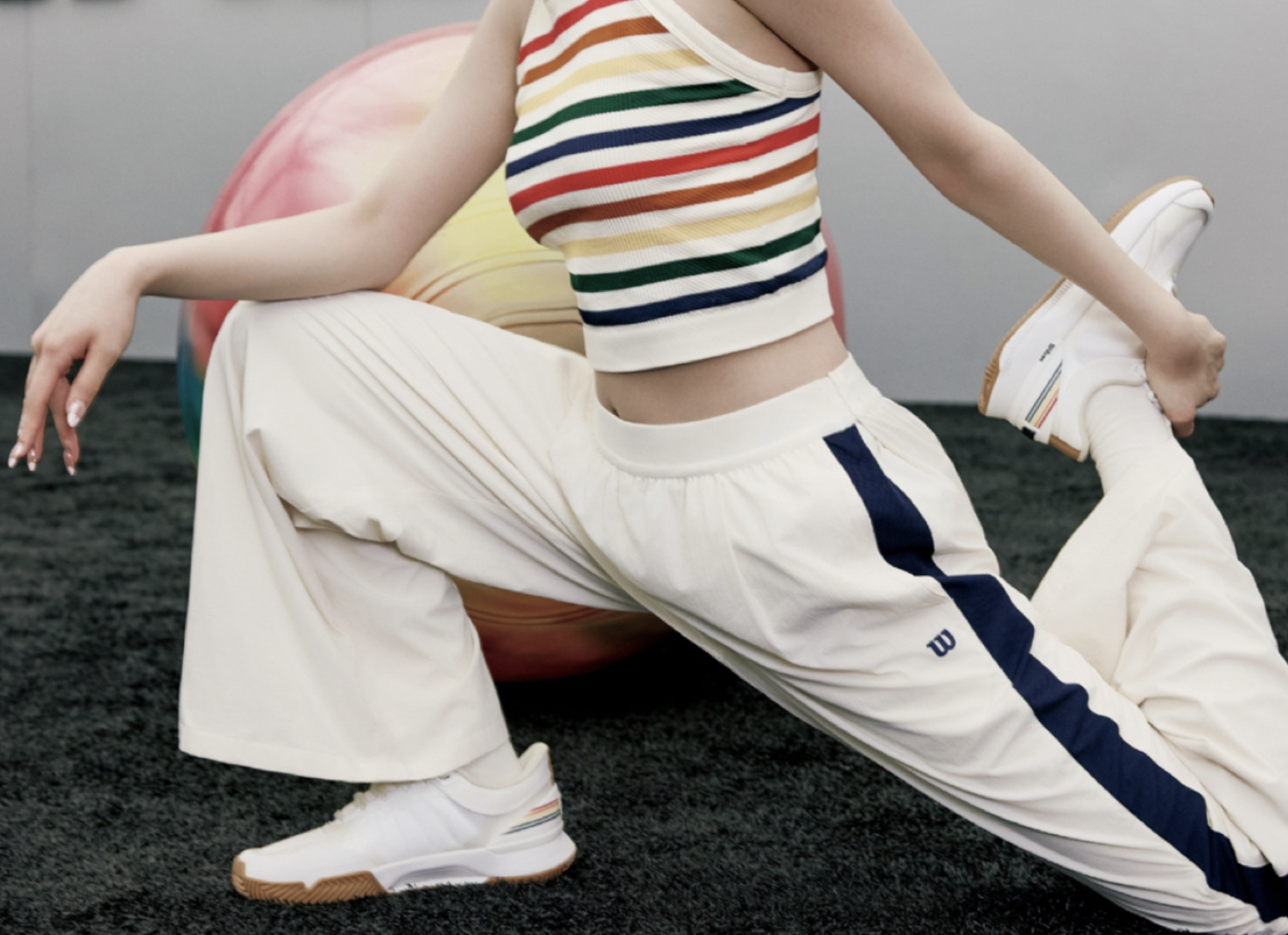 Alternative view of Giày Wilson Intrigue Tour Roland Garros 'White' WRS334520