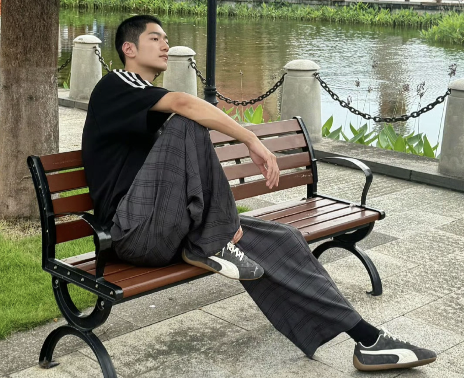 Alternative view of Giày Puma Speedcat 'Faded Cast Iron Alpine Snow' 403688-03