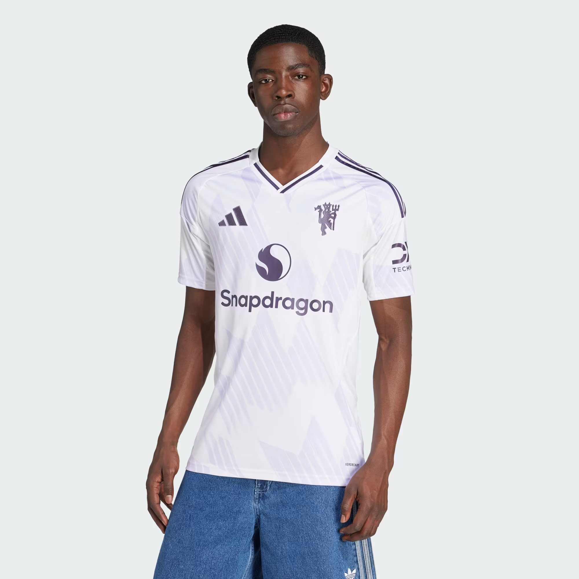 Áo Adidas Manchester United 25/26 'White' JI7423 - Ảnh 3