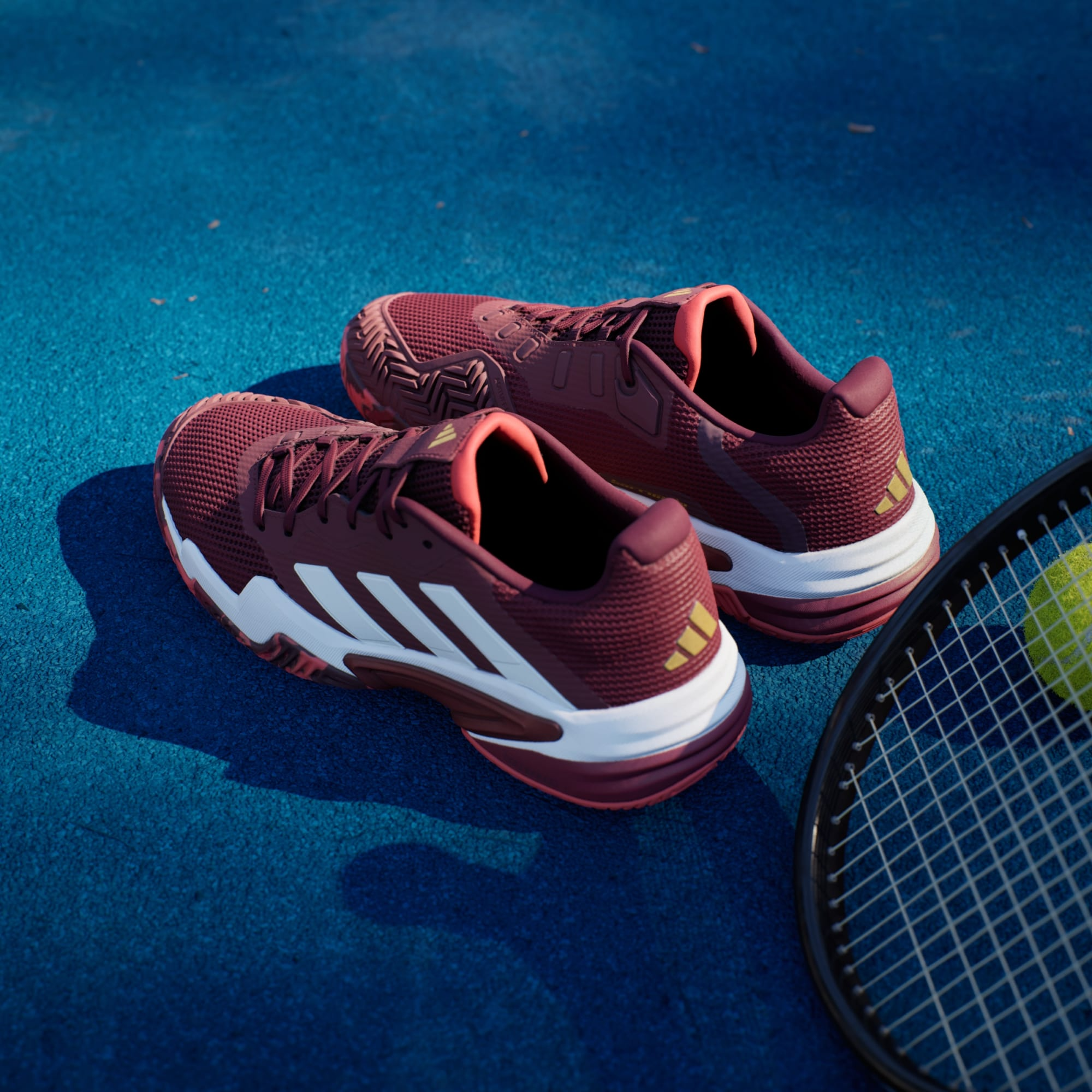 Alternative view of Giày Adidas Barricade 13 'College Burgundy' IF9131