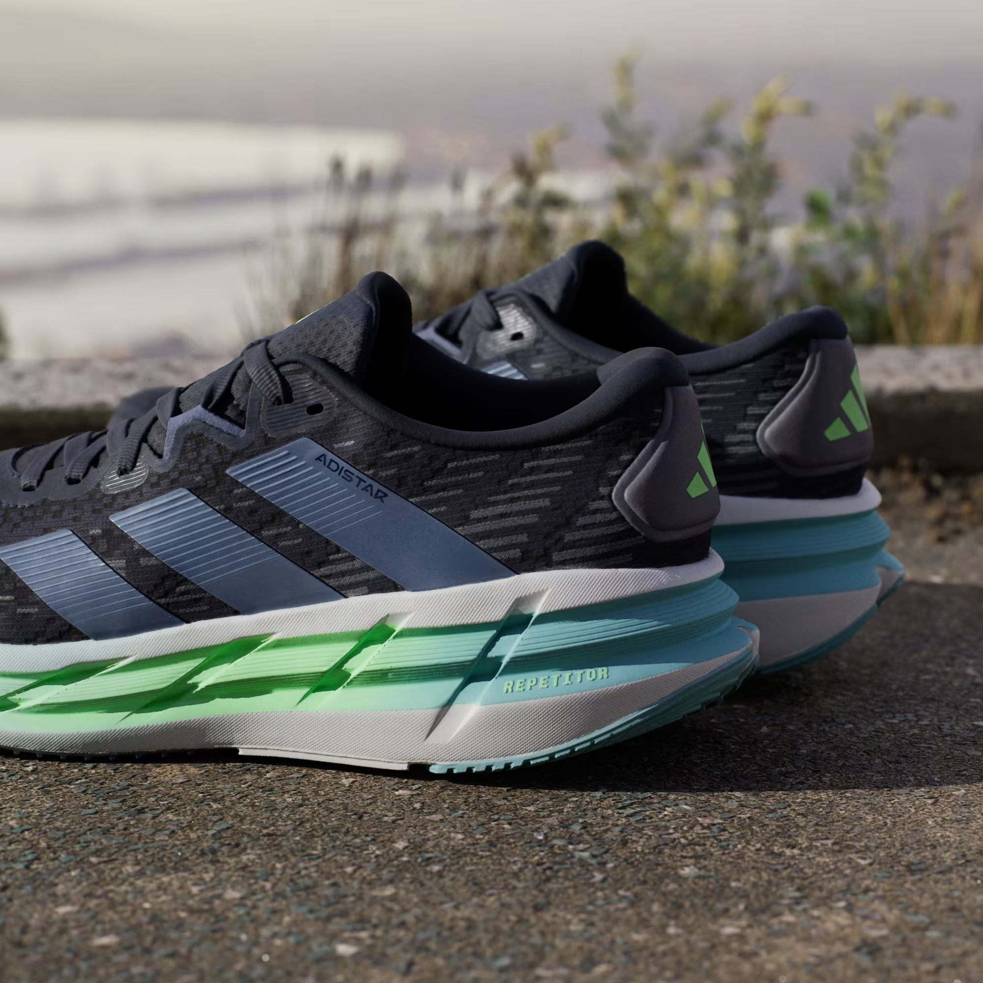 Giày Adidas Adistar 4 'Aurora Ink ' JR0310 - Ảnh 7