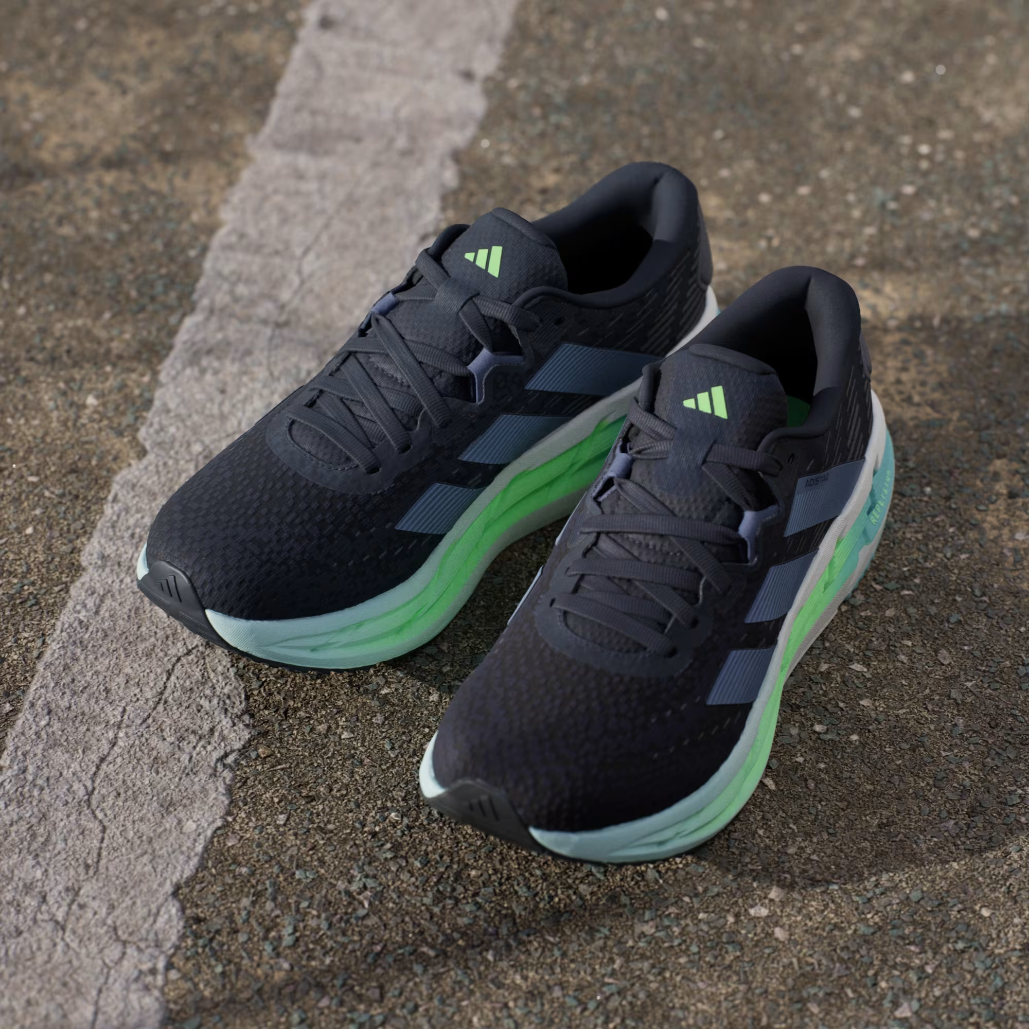 Giày Adidas Adistar 4 'Aurora Ink ' JR0310 - Ảnh 3