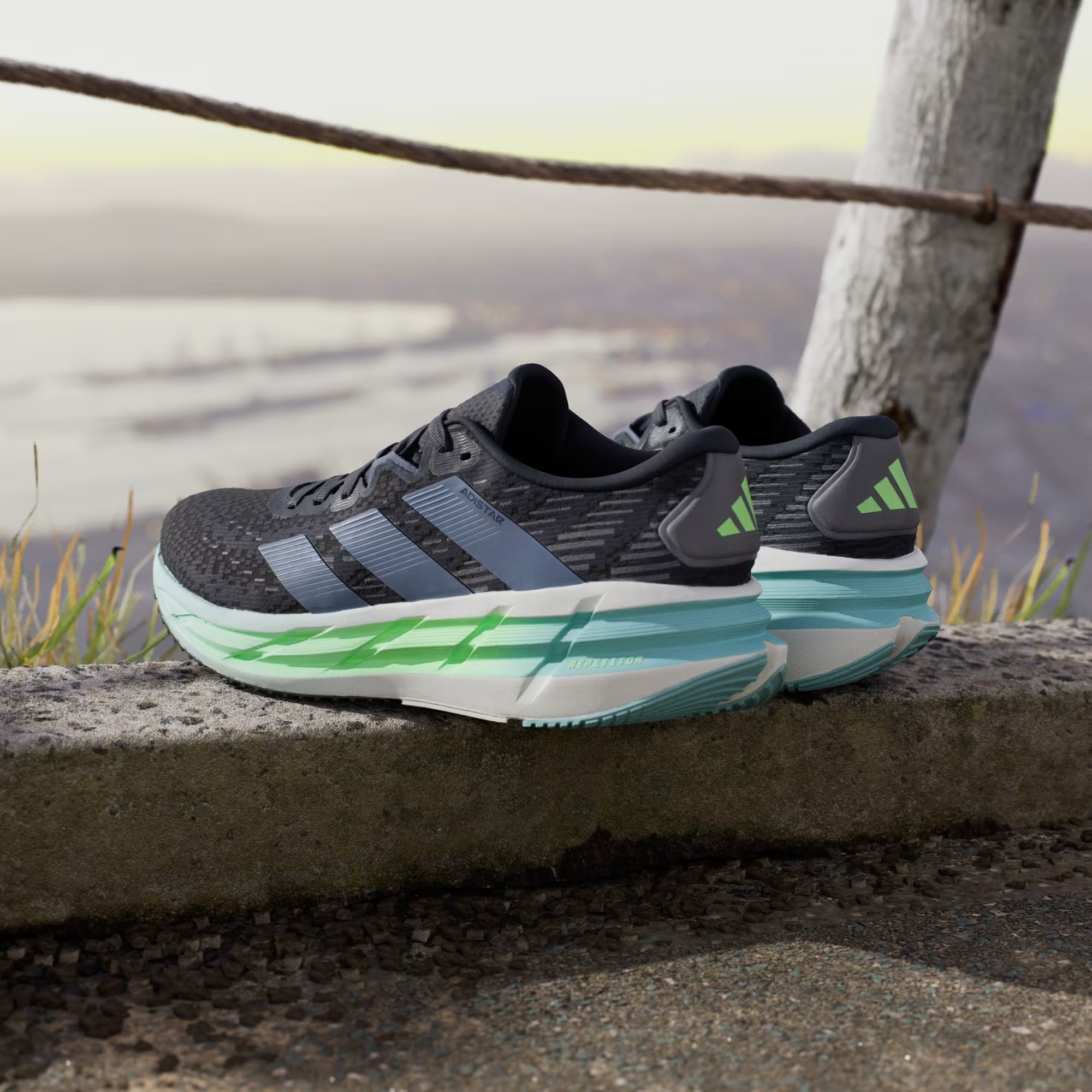 Giày Adidas Adistar 4 'Aurora Ink ' JR0310 - Ảnh 4