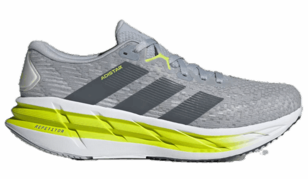 Giày Adidas Adistar 4 'Halo Silver Solar Slime' JR0314