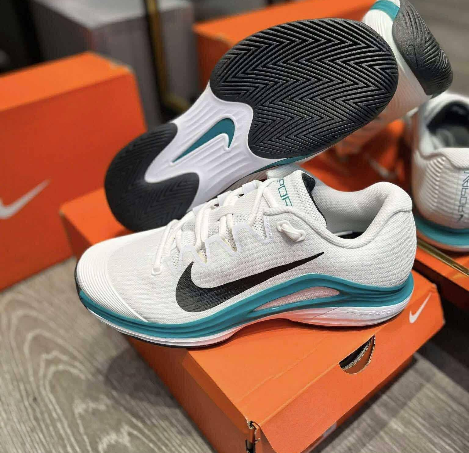 Alternative view of Nike Court Air Zoom Vapor 12 HC 'White Radiant' FV5552-104