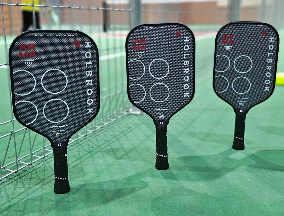 Review chi tiết Vợt PickleBall Holbrook ARMA Hinh anh 2: Review chi tiet Vot PickleBall Holbrook ARMA