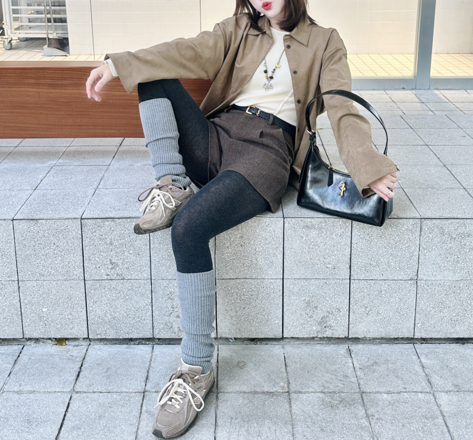 Alternative view of Giày New Balance 204L 'Mushroom Arid Stone' U204LMMA