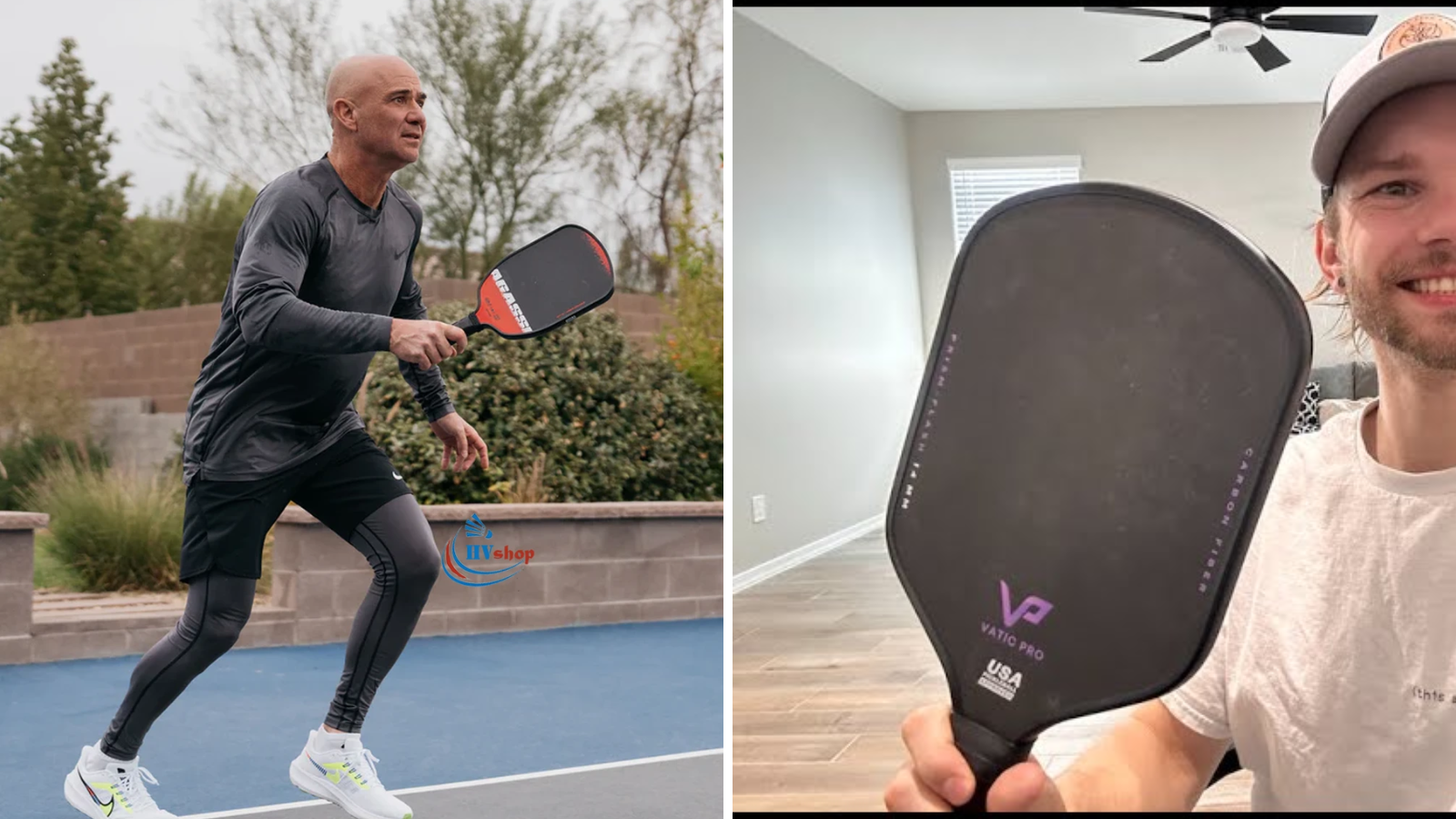 Hinh anh 2: Agassi Edge va Vatic Pro Prism Flash: Cuoc chien vot pickleball