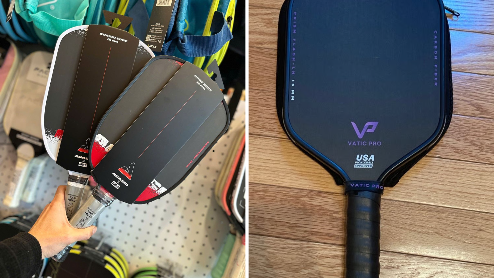 Hinh anh 4: Agassi Edge va Vatic Pro Prism Flash: Cuoc chien vot pickleball