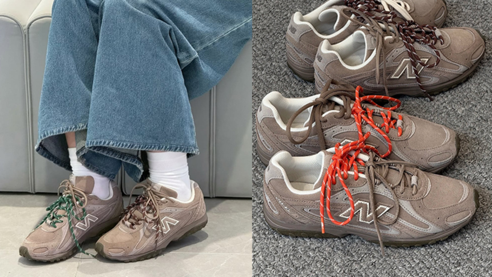 Hinh anh 6: Giay New Balance 204L mau Mushroom va Arid Stone, thiet ke low-profile thoi thuong