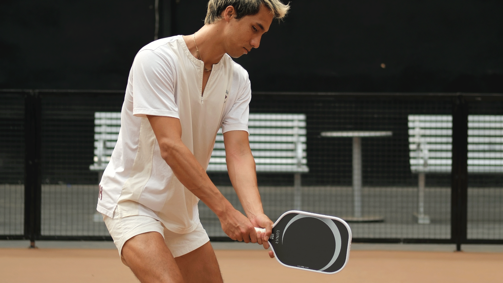 Alternative view of Vợt Pickleball Lunar Power Paddle 'White'