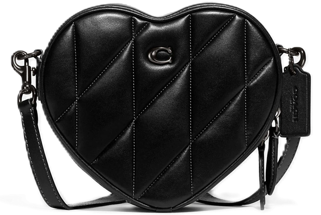 Túi Coach Heart Crossbody Quilting 'Black' CE725-V5BLK