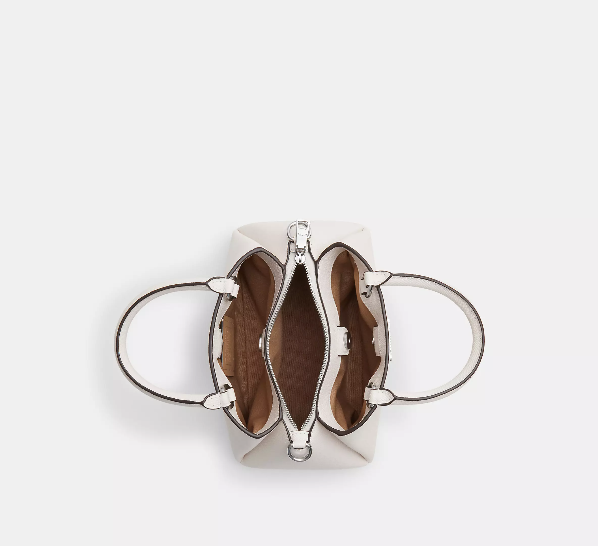 Alternative view of Túi Coach Zuri Crossbody 'Chalk' CM185-SVHA