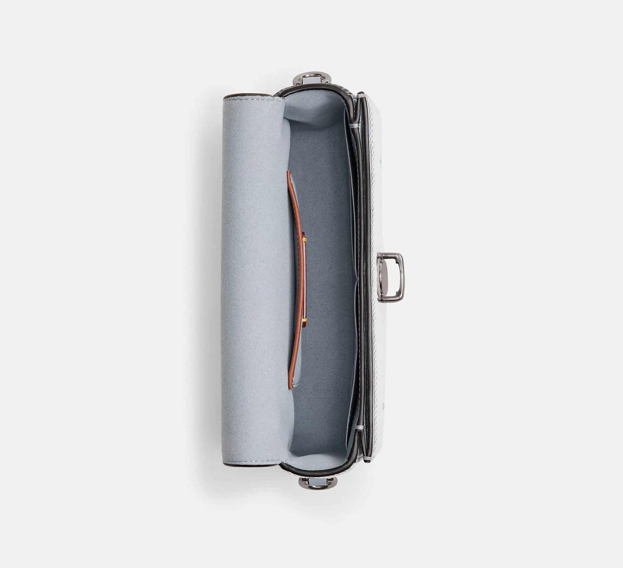 Alternative view of Túi Coach Studio Baguette Bag Sequins 'Silver' CM428-LHSLV