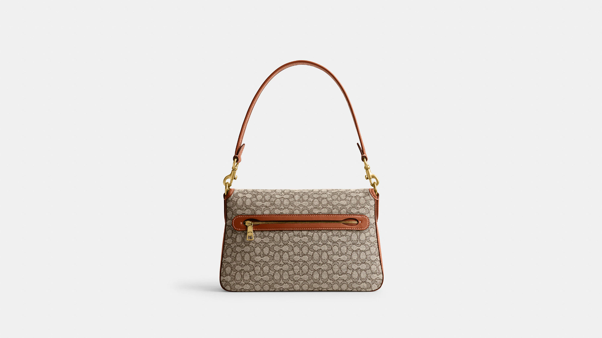 Alternative view of Túi Coach Soft Tabby Micro Signature Jacquard 'Beige' CM536-B4TA7