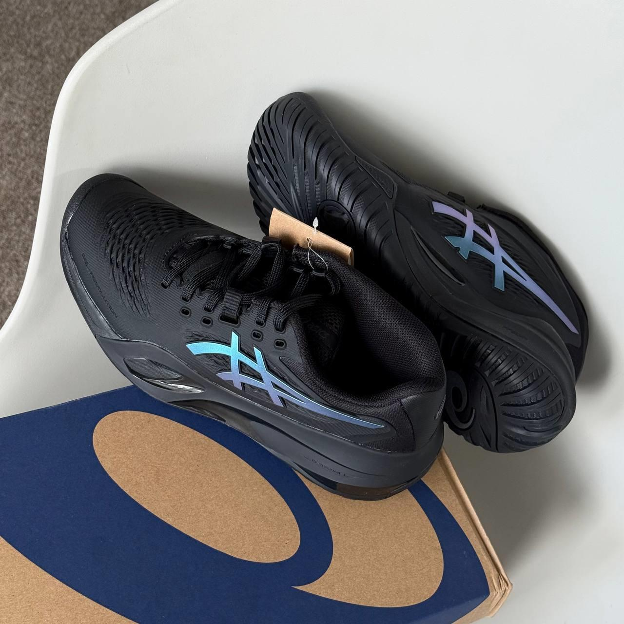 Alternative view of Giày Asics Gel-Resolution X Night Energy 'Black' 1042A303-960
