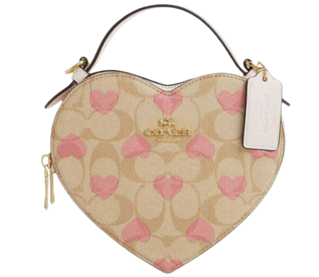Túi Coach Signature Heart Print 'Pink' CP021-IMOTV