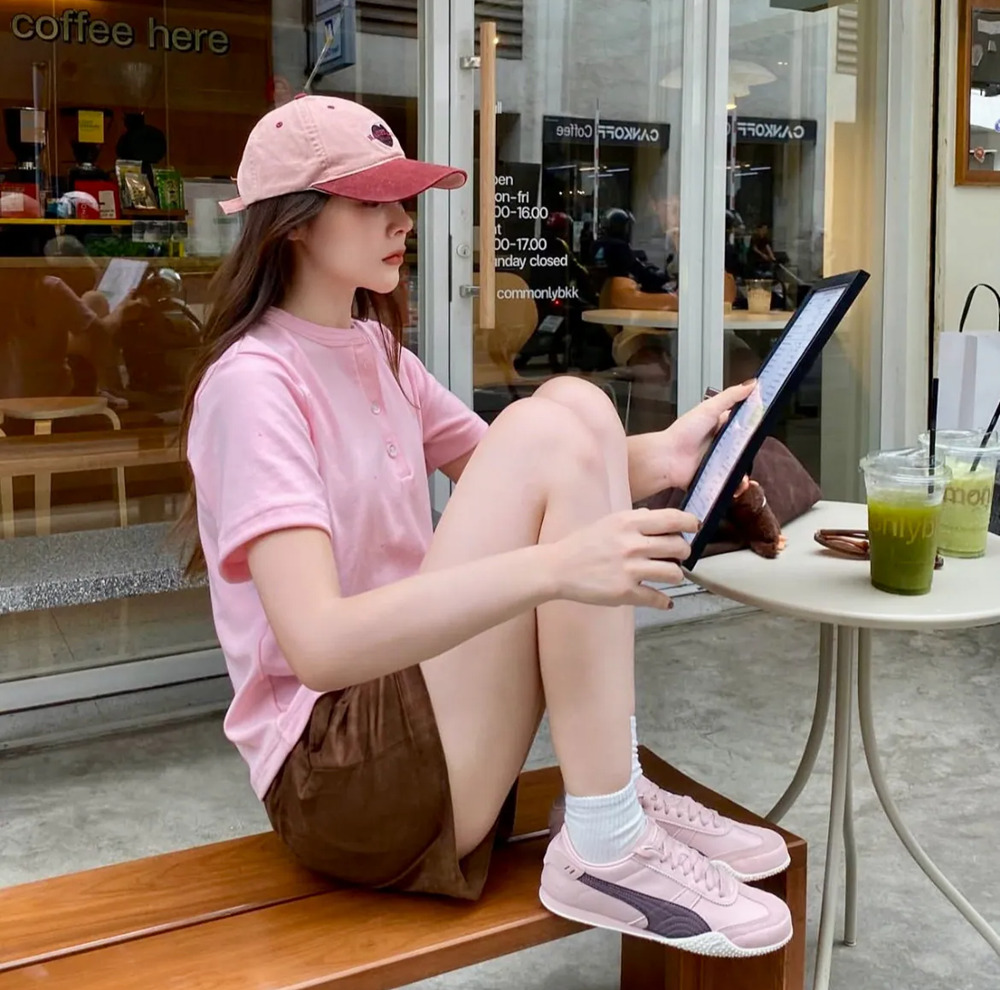 Alternative view of Giày Puma Bella UT LEA 'Mauve Mist Raisin' 405256-03