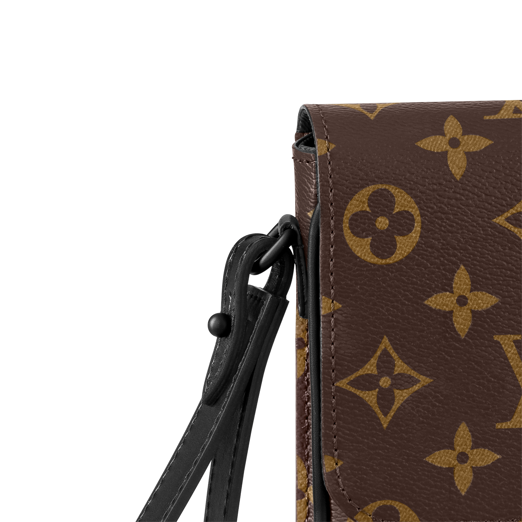 Alternative view of Túi Louis Vuitton S Lock A4 Pouch 'Monogram Macassar' M80560