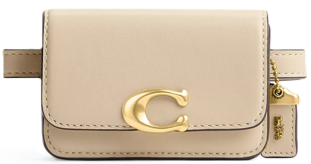 Túi Coach Bandit Card Case Belt Bag 'Ivory' CM433-B4IY