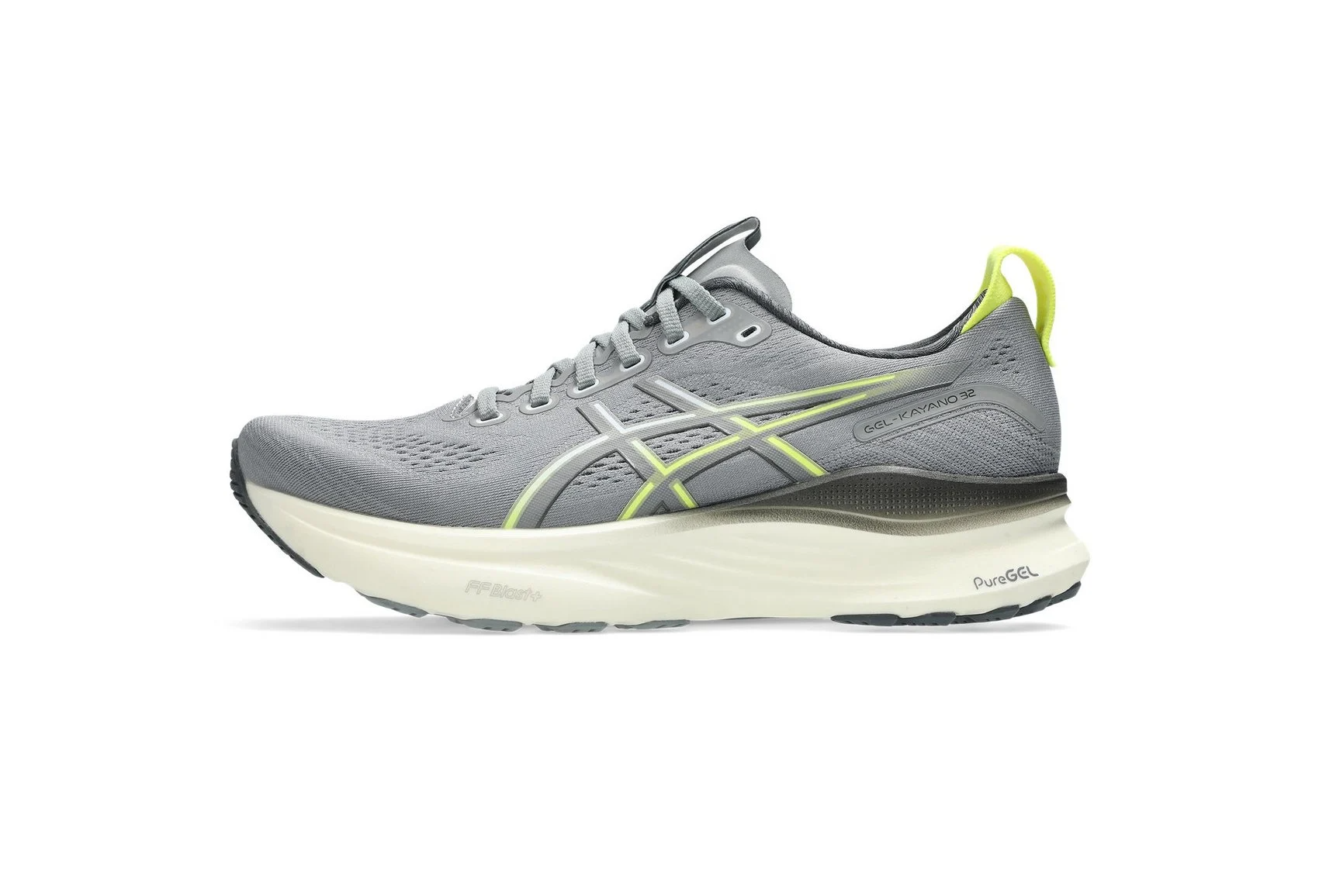 Alternative view of Giày Asics Gel-Kayano 32 'Grey Neon Green' 1011C052-021