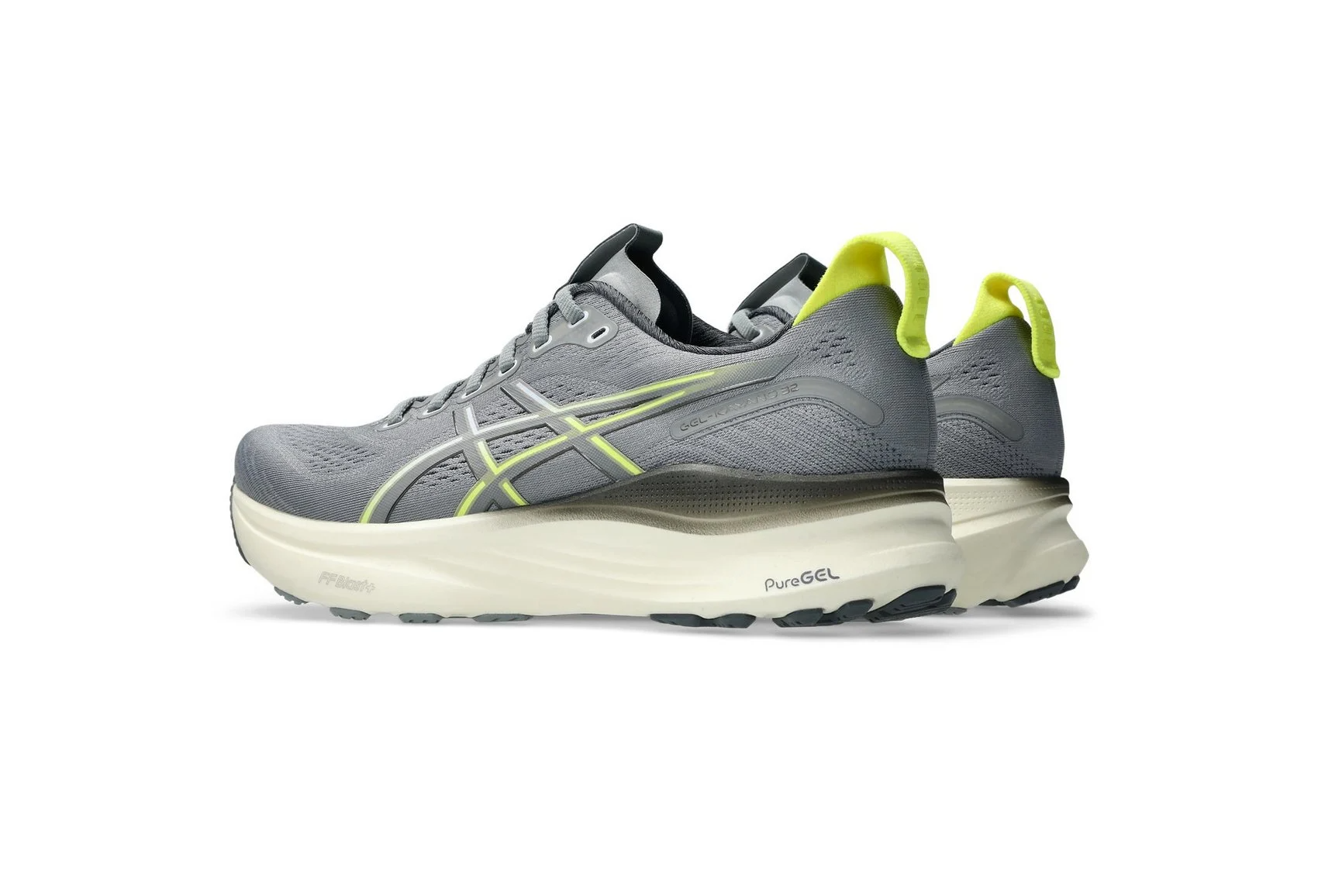 Giày Asics Gel-Kayano 32 'Grey Neon Green' 1011C052-021 - Ảnh 4