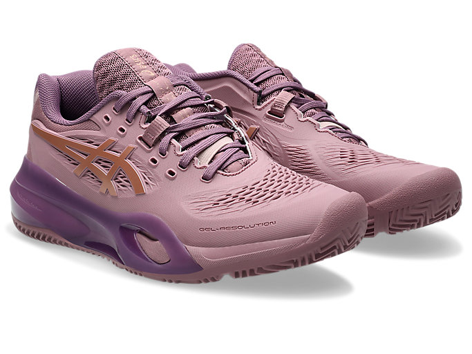 Alternative view of Giày Asics Gel-Resolution X Padel 'Purple Oxide' 1042A285-500