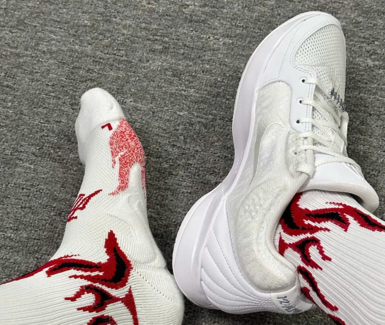 Alternative view of Giày Nike Ja 2 TB 'Triple White' HQ8512-100