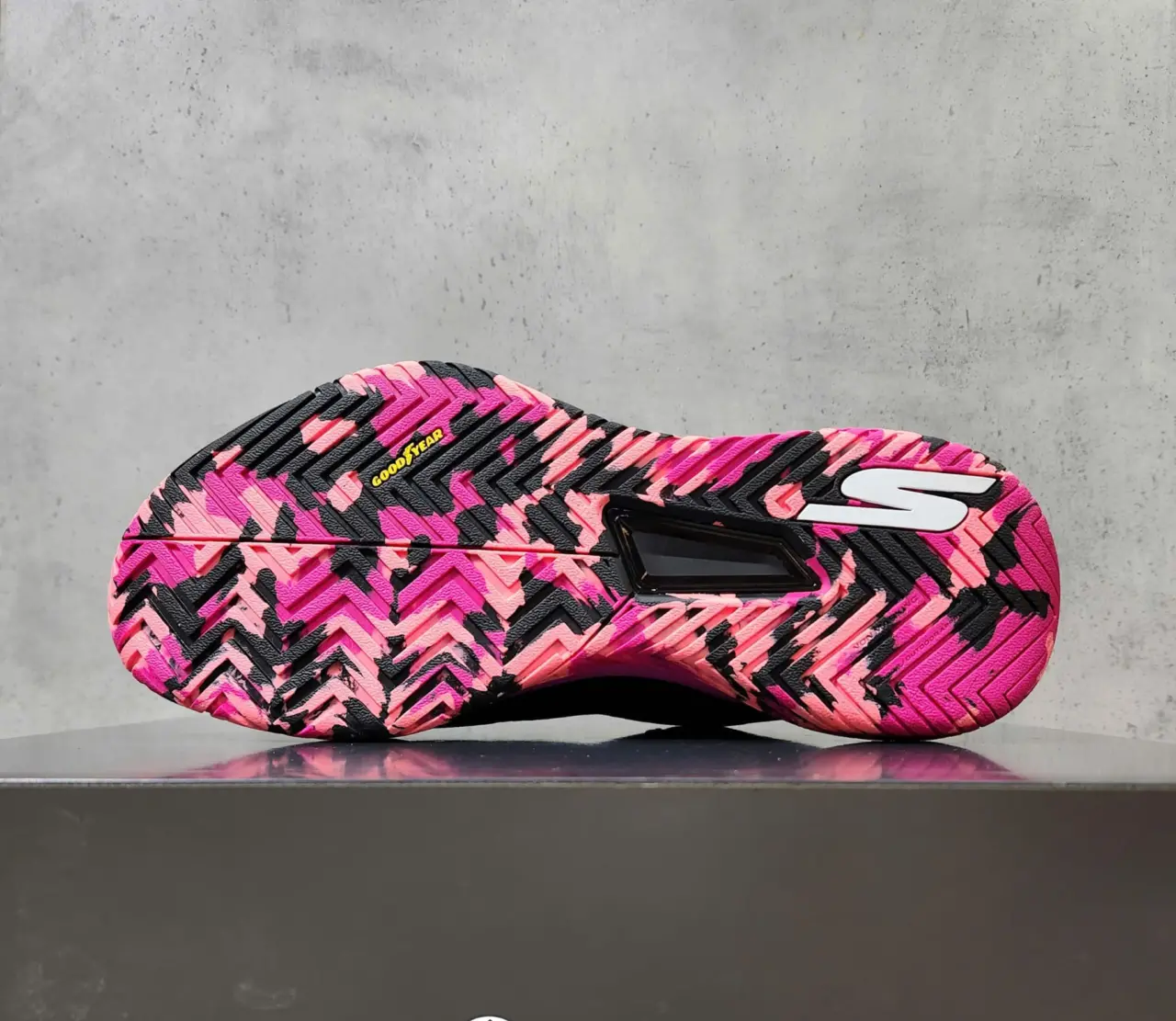 Giày Skechers Viper Court Pro 'Black Pink' 246069-BKHP - Ảnh 5