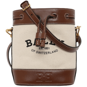 Túi Bally Cleoh Fabric Bucket Bag Natural 'Brown' 6301353