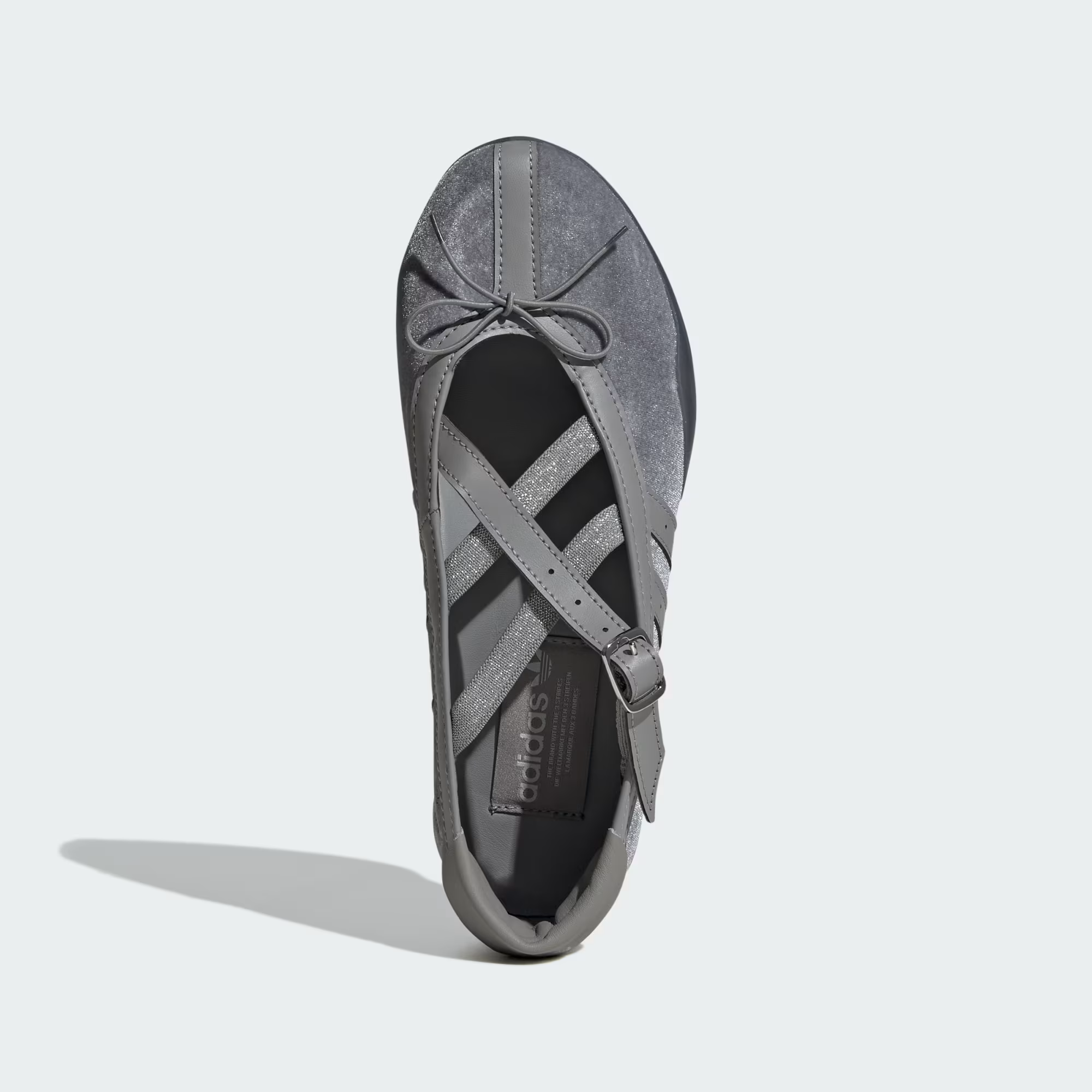 Alternative view of Giày Adidas Taekwondo Mei Ballet 'Grey' JR4487