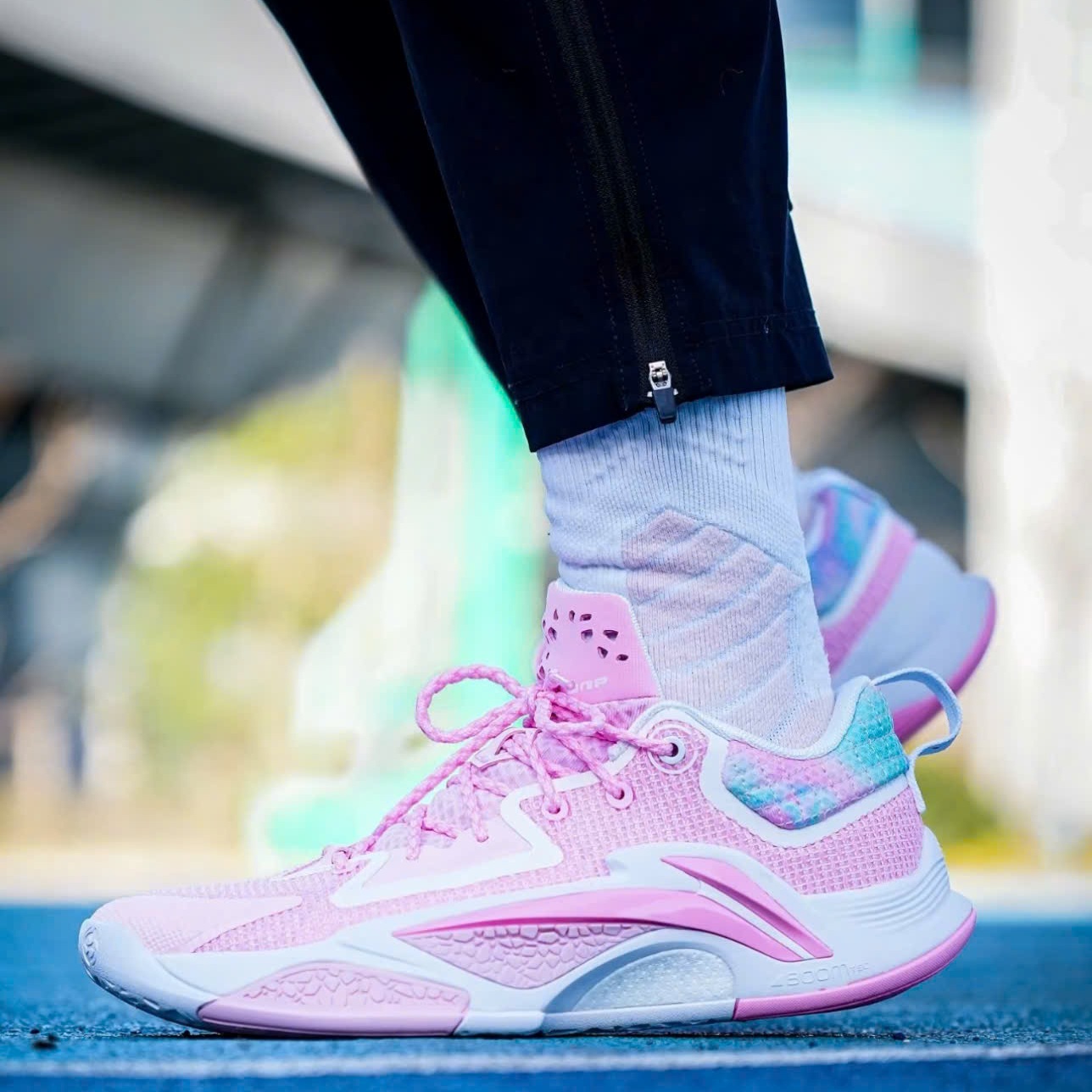 Alternative view of Giày Lining Badfive Hunting 1 'Pink' ABFV003-3