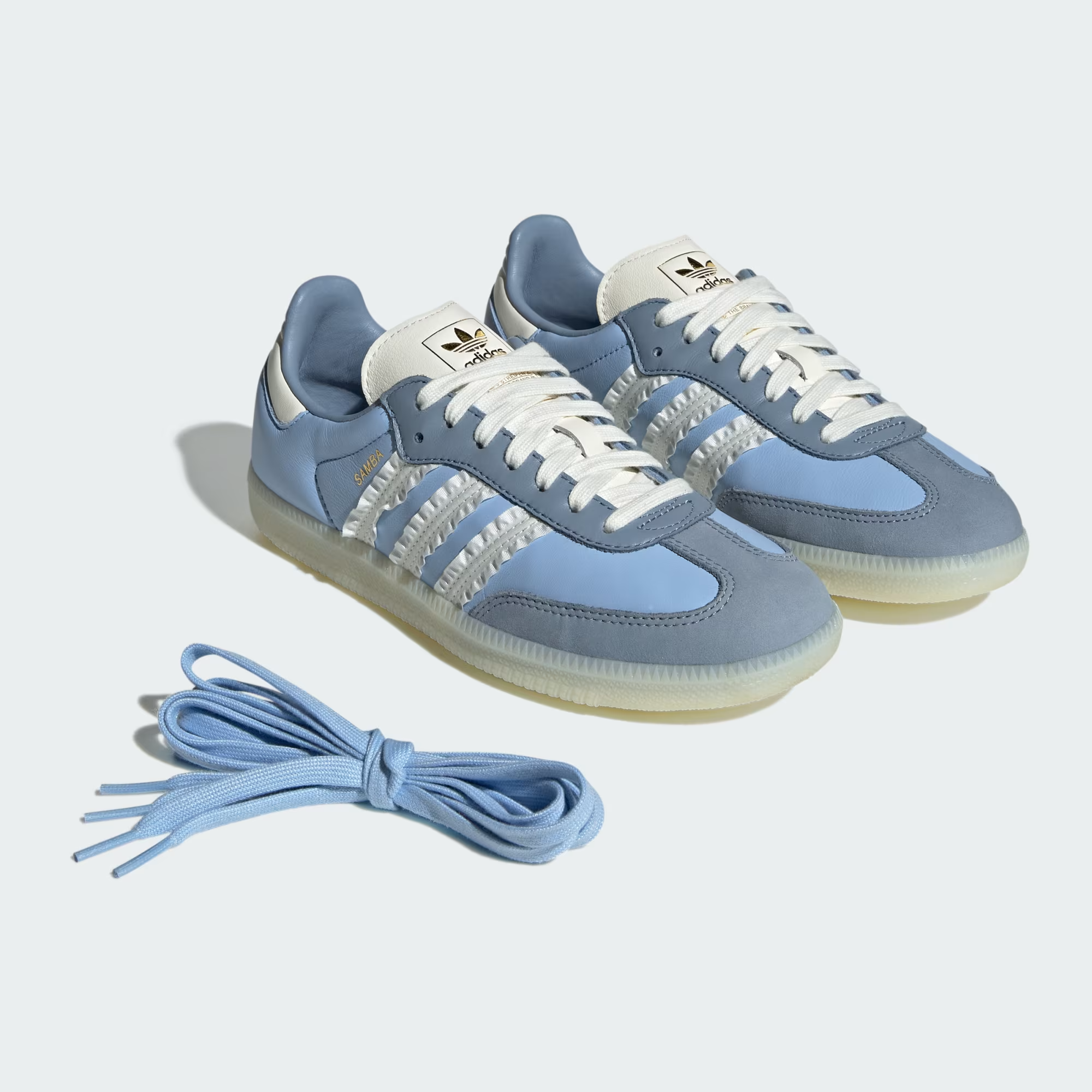 Giày Adidas SAMBA OG W ‘Clear Sky’ JR8829 - Ảnh 6