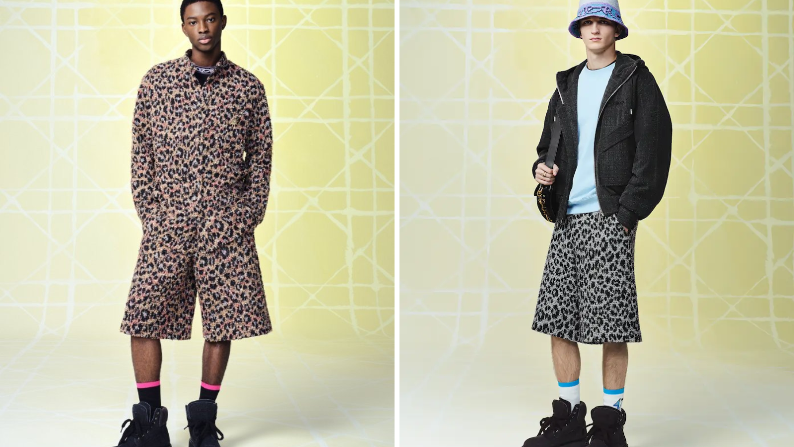 Hinh anh 2: Lewis Hamilton trong bo suu tap Dior x Lewis Hamilton 2025, lay cam hung tu Afrofuturism va thoi trang cao cap.