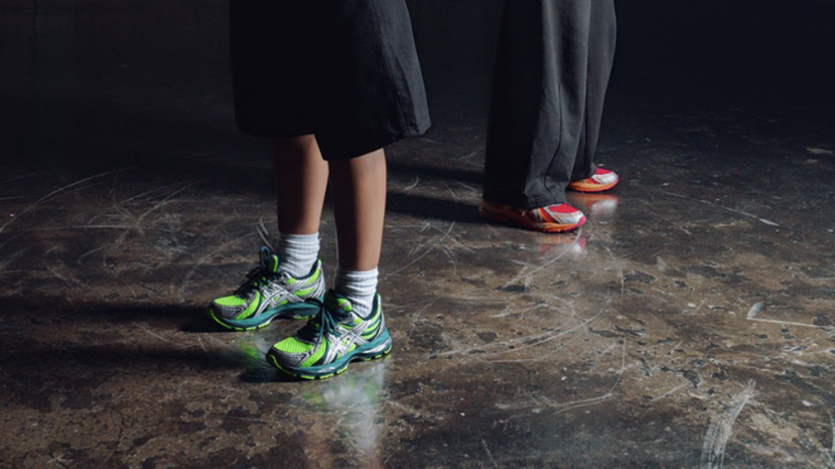 Giay ASICS x size? GEL-SEKIRAN voi phong cach retro-tech va cong nghe GEL hien dai