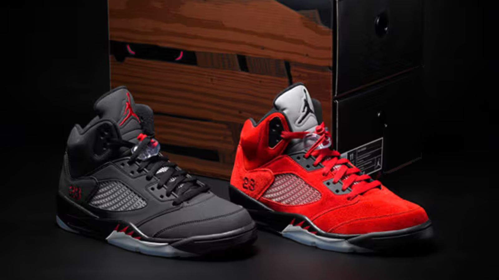 Hinh anh 10: Sneaker pack huyen thoai Nike Weatherman va Air Jordan Fear