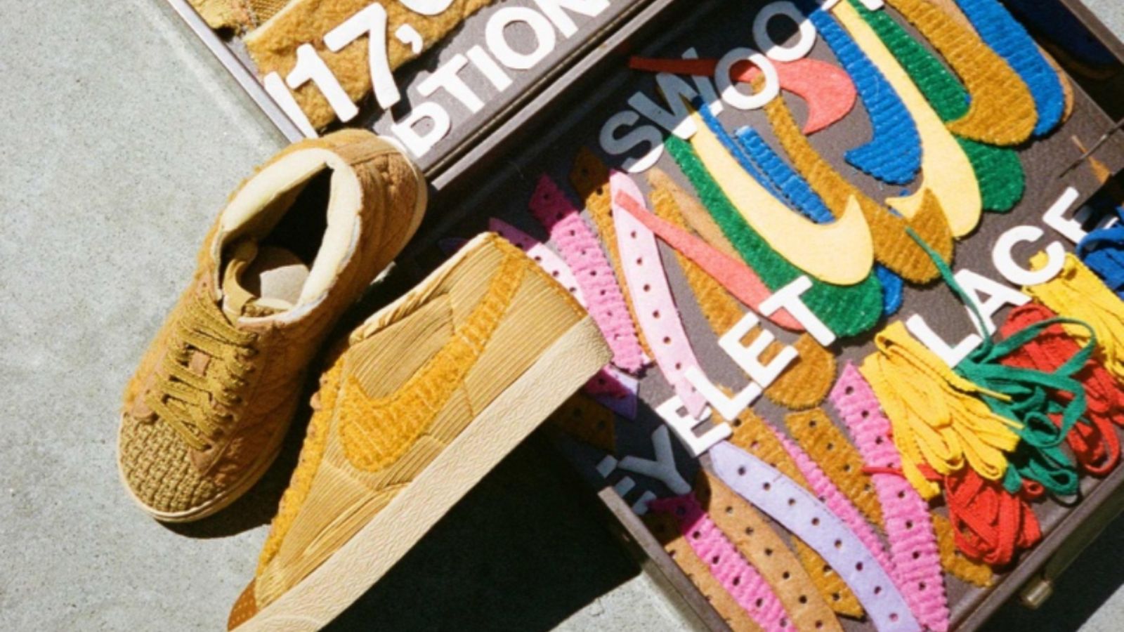 Hinh anh 1: Nike 'Swamp Sponge' Dunks voi thiet ke pha cach tu Nike va Cactus Plant Flea Market