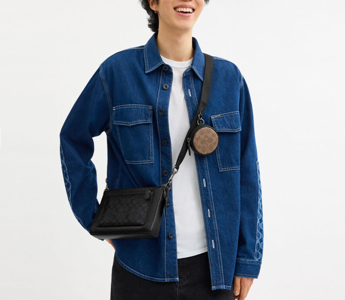 Alternative view of Túi Coach Holden Crossbody Bag 'Black' CW372-QBXAJ