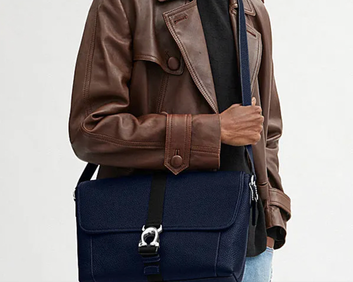 Alternative view of Túi Coach Messenger Bag 'Blue' CM379-DEB
