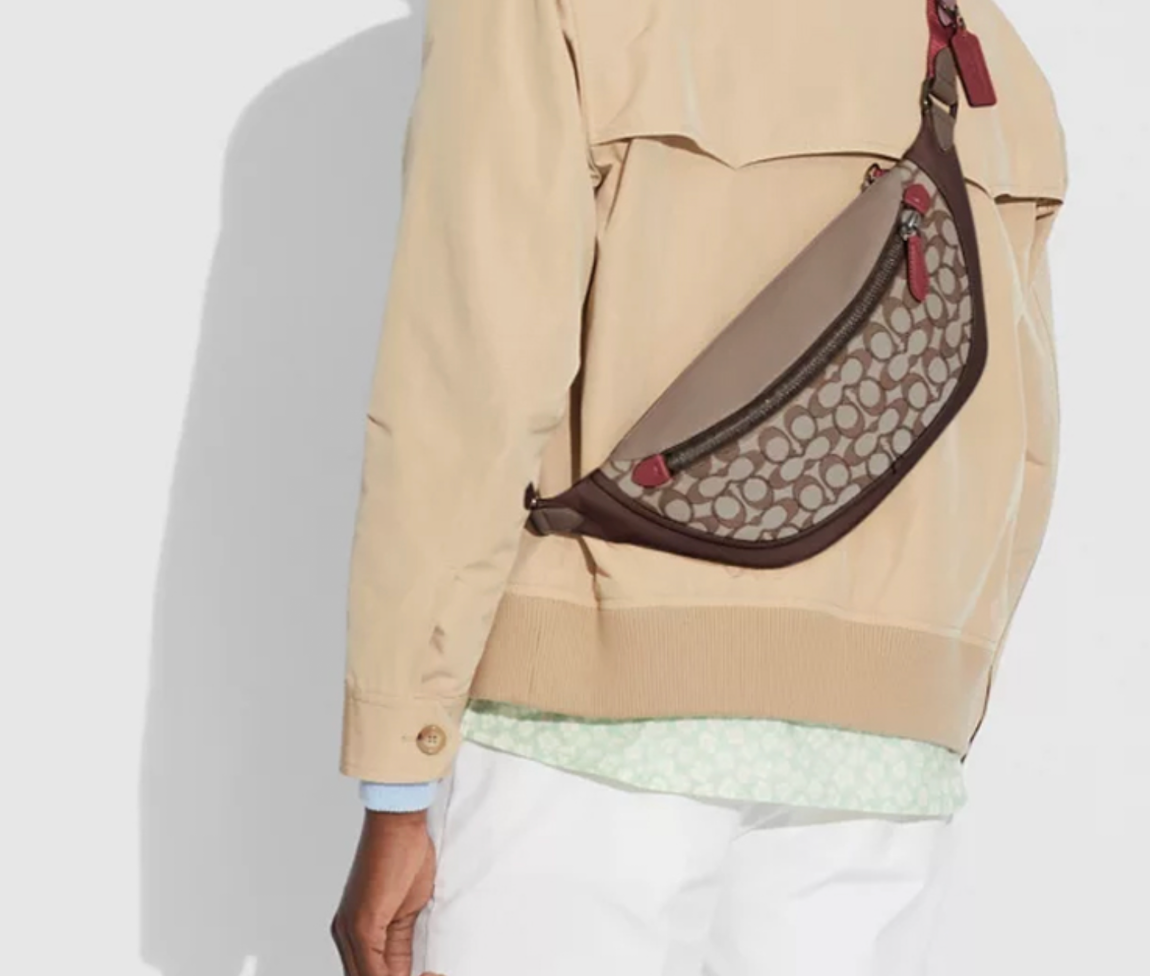 Alternative view of Túi Coach League Fanny Packs 'Brown' C3795-JIS8W