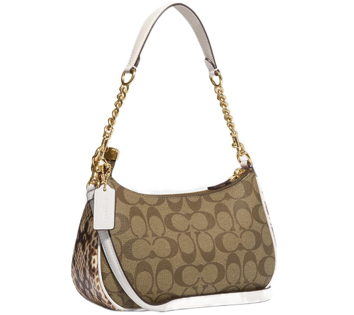 Alternative view of Túi Coach Teri 24 Shoulder Bag 'Beige' CC323-IMLOT